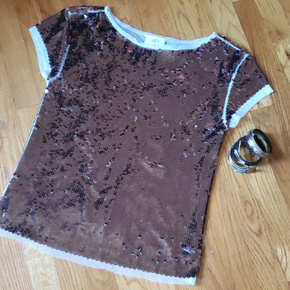 Sequin top
